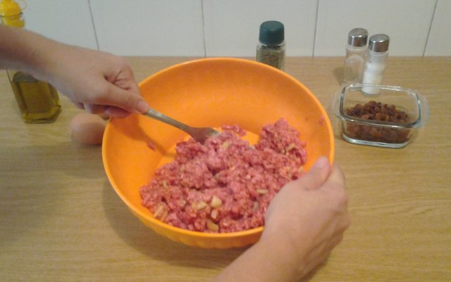 Impasto per la terrina di carne