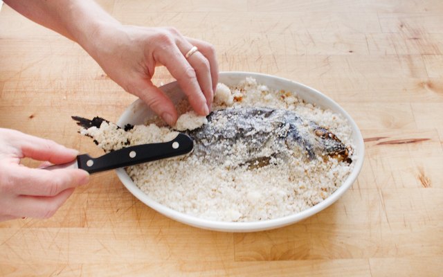 Orata appena sfornata