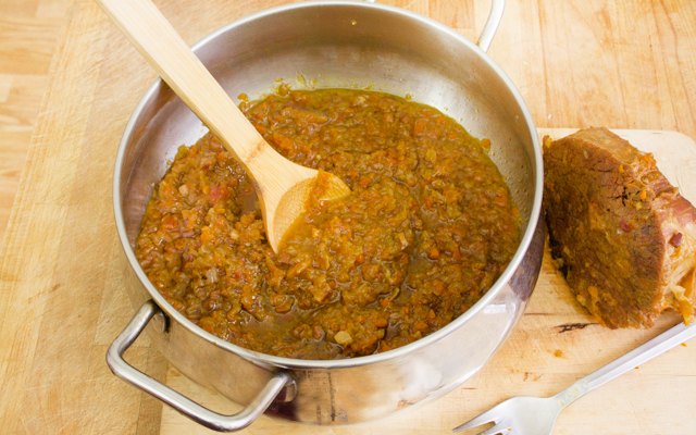 La consistenza del ragù genovese