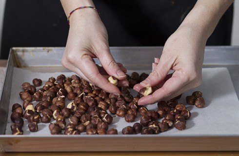 Le nocciole tostate