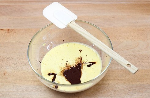Il cioccolato unito ai tuorli