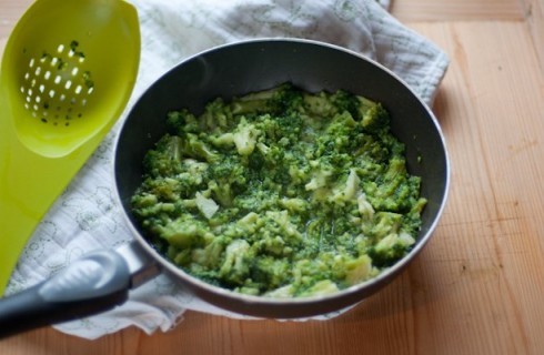 Il broccolo in padella