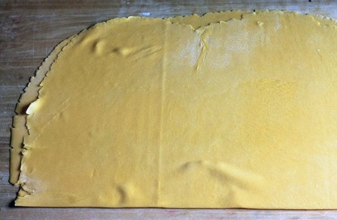 La sfoglia per i ravioli