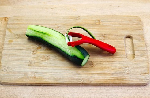 Il cetriolo dell'insalata greca
