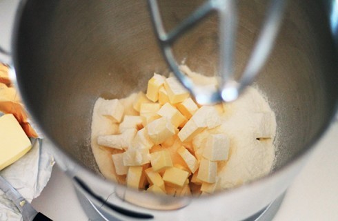 L'impasto base della pasta sfoglia