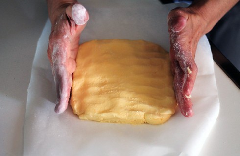 La preparazione della pasta sfoglia