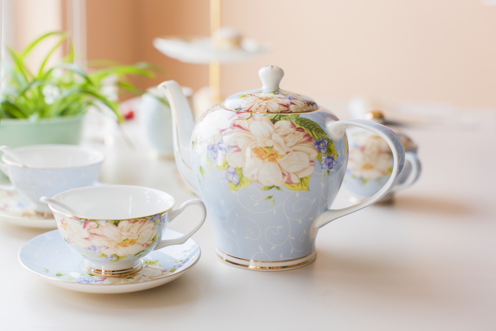Teiera e tazza