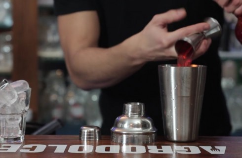 la_preparazione_dell'aperol_sour