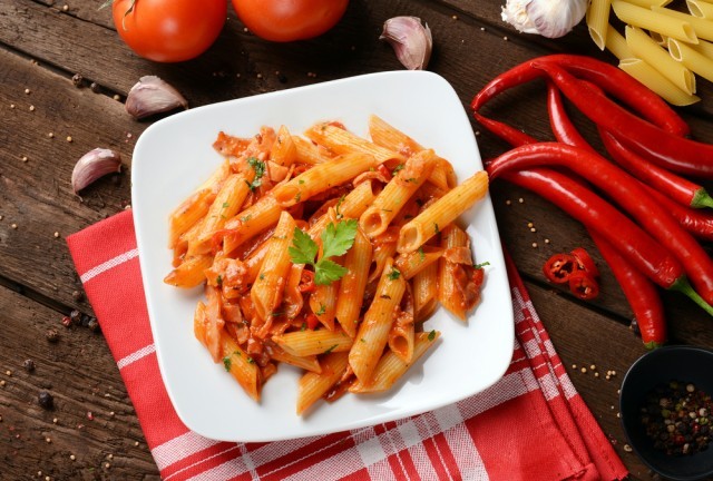 Penne all'arrabbiata
