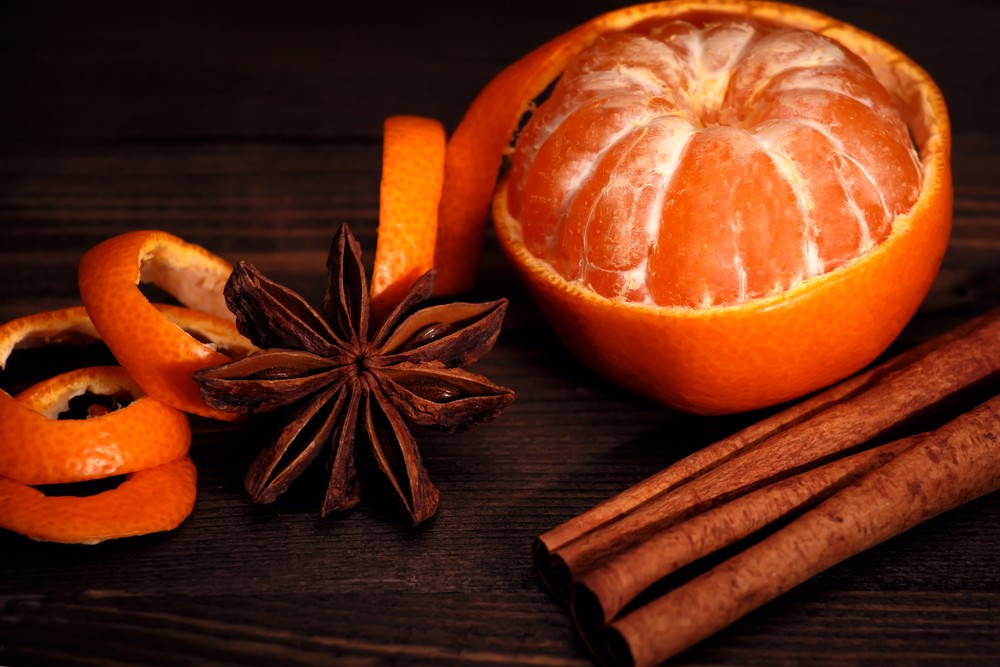buccia d'arancia