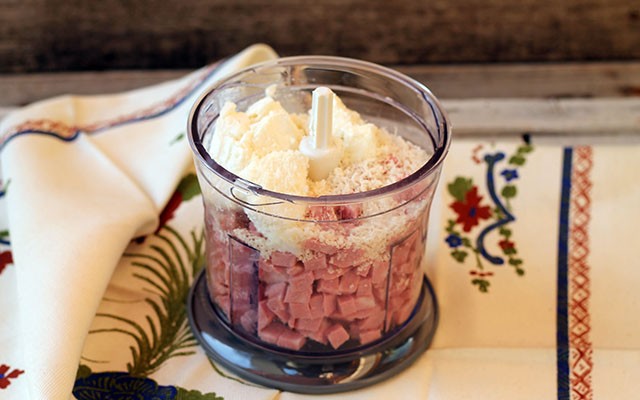 mousse di mortadella step2