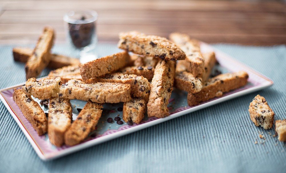 Biscotti gocce di cioccolato