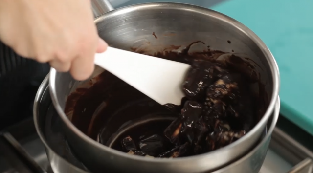 Torta cioccolato e noci Step1