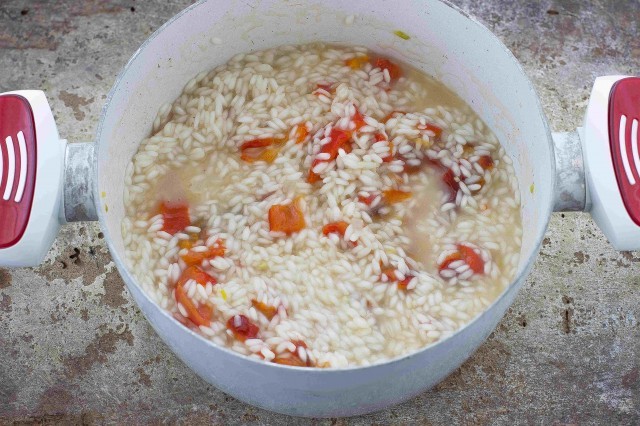 A Step 2 risotto peperoni