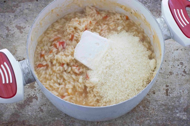 A Step 3 risotto peperoni