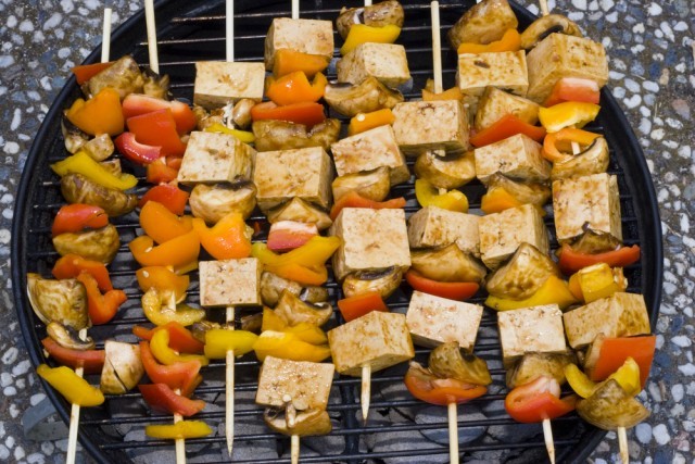 spiedini di tofu