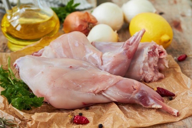carne di coniglio
