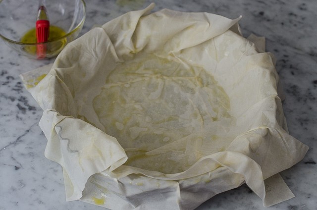 Spanakopita preparazione-2