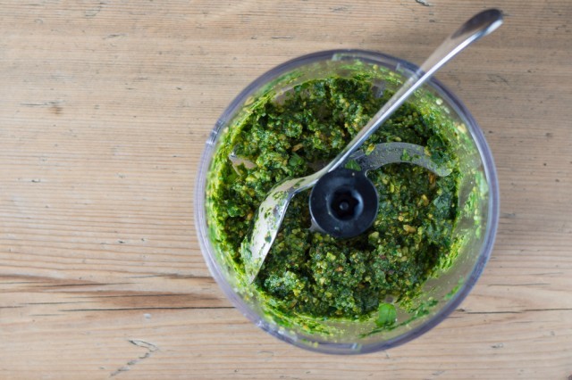 pesto usare il  mixer