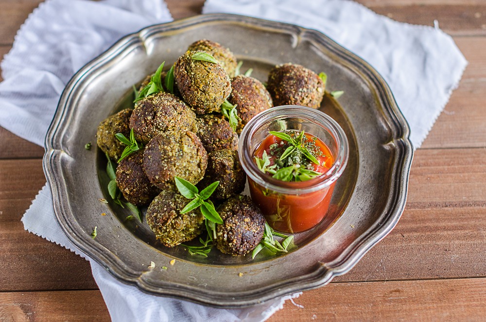 Polpette di fagioli rossi