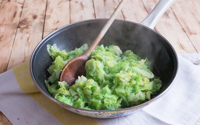 Pasta con la verza step (3)