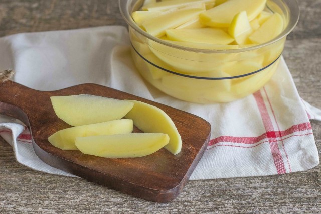 Step 1 orata gratinata al forno con patate