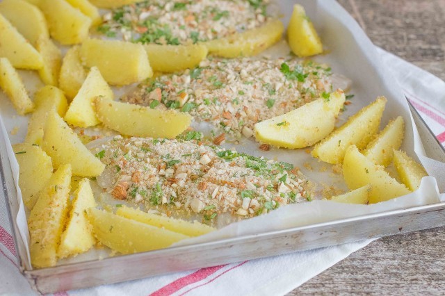 Step 3 orata gratinata al forno con patate
