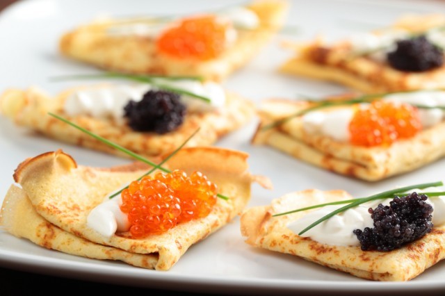 blini e caviale
