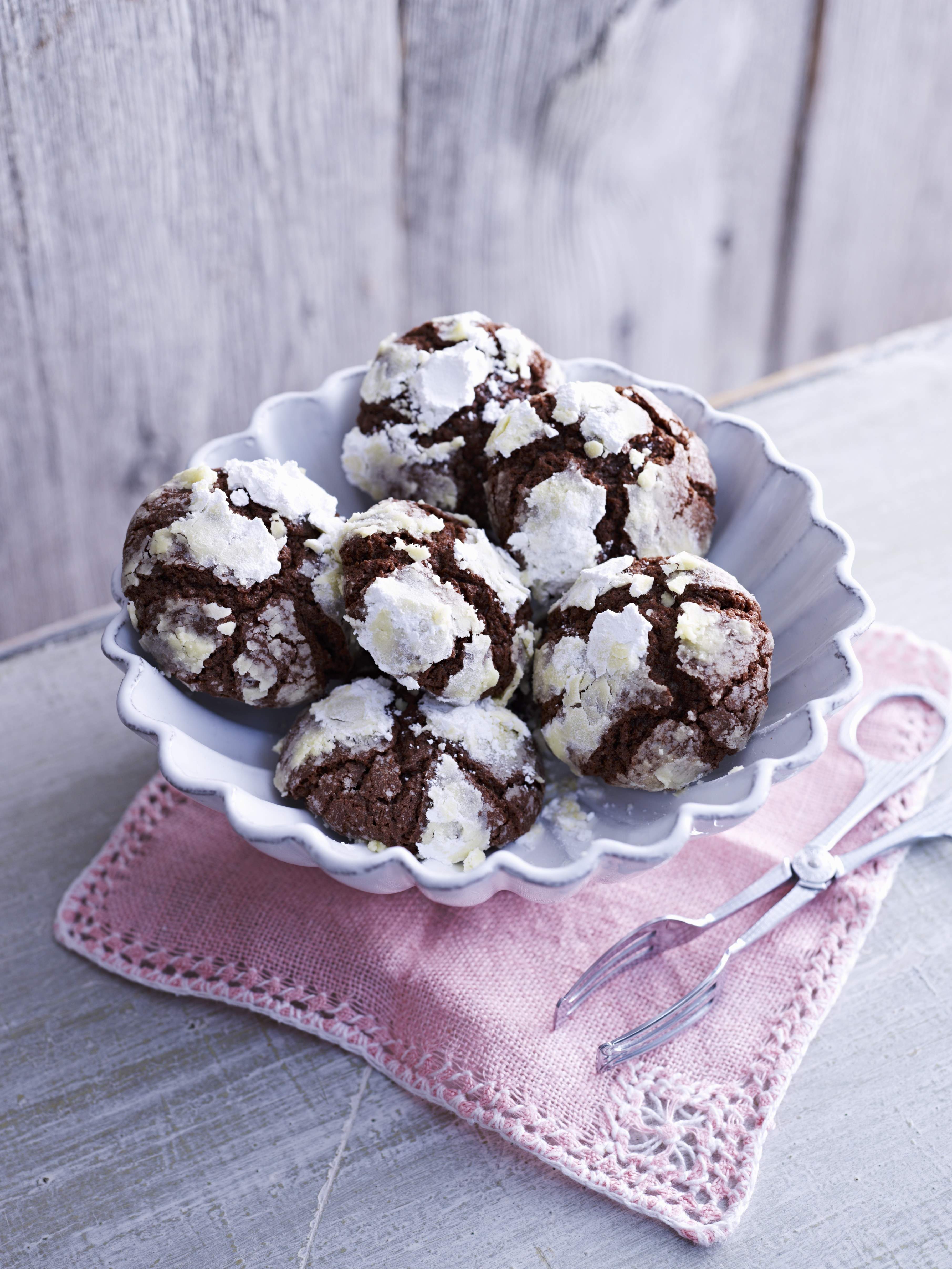 Biscotti morbidi al cioccolato