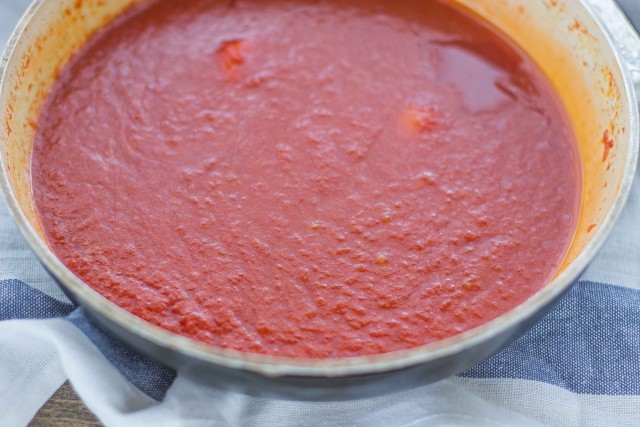 Step 1 parmigiana di pesce spada