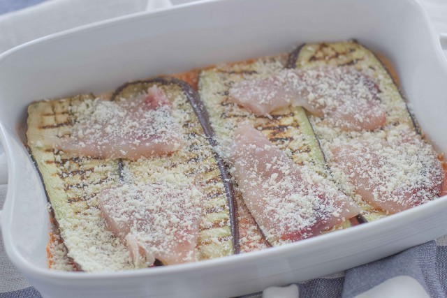 Step 3 parmigiana di pesce spada