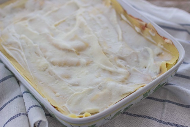 Step 7 lasagne ai frutti di mare