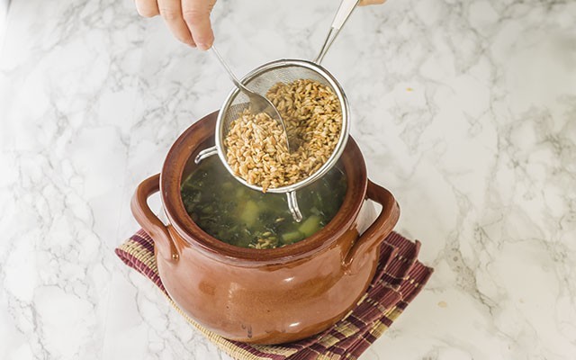 zuppa di cereali step5