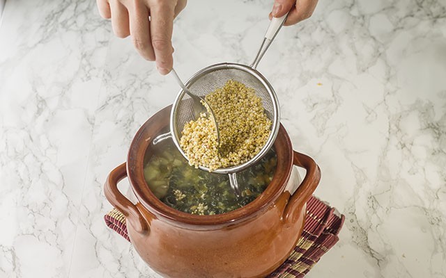 zuppa di cereali step6