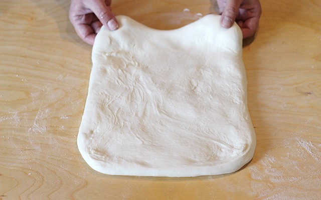 Pane cafone step 1