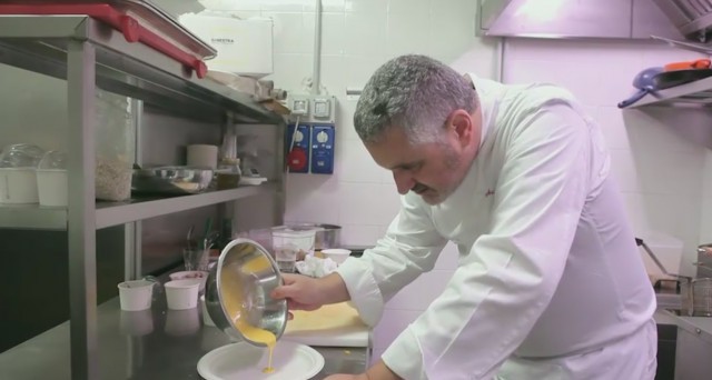 Emulsione pronta nel piatto