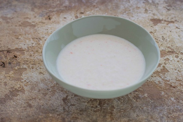 Step 3 risotto alla crema di scampi