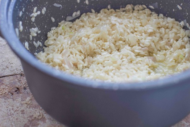 Step 3 risotto ai frutti di mare