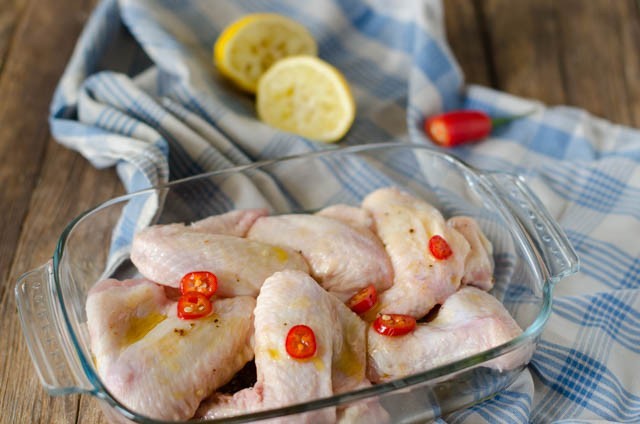 alette di pollo piccanti preparazione 3