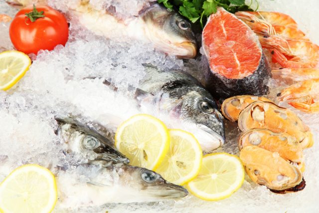 pesce congelato comprare un abbattitore