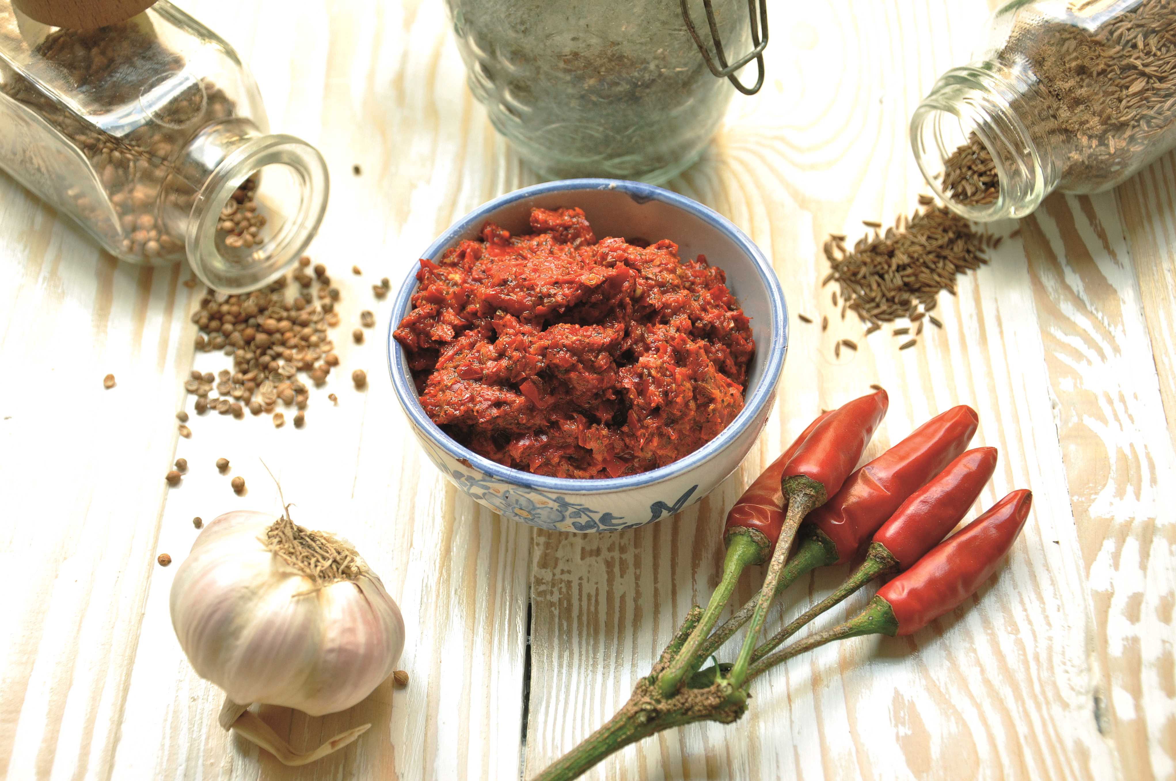 salse piccanti harissa