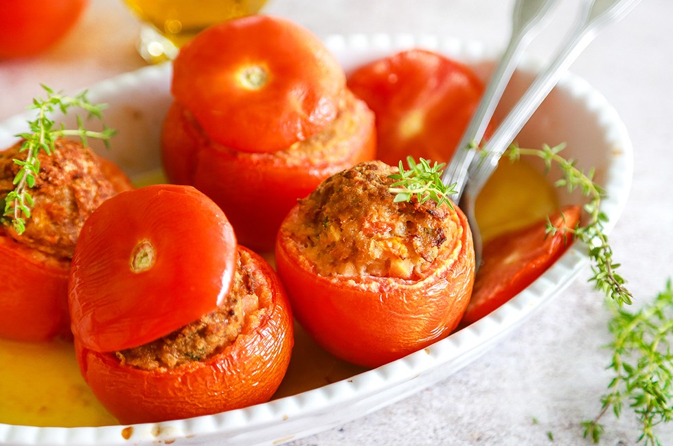 Ricetta Pomodori ripieni di carne | Agrodolce