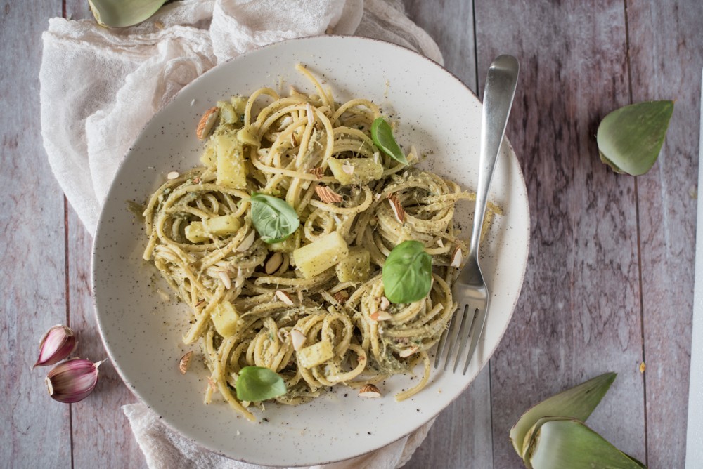 spaghetti crema Carciofi ricette sfiziose