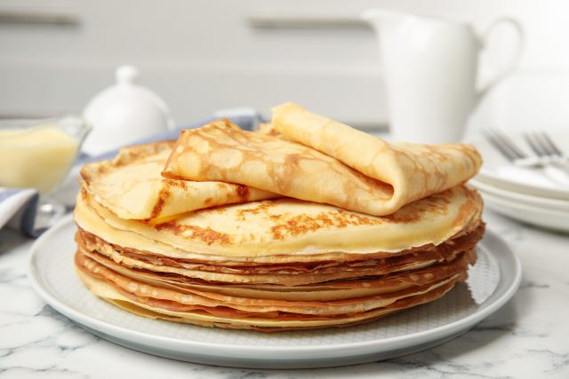 crepes di albumi