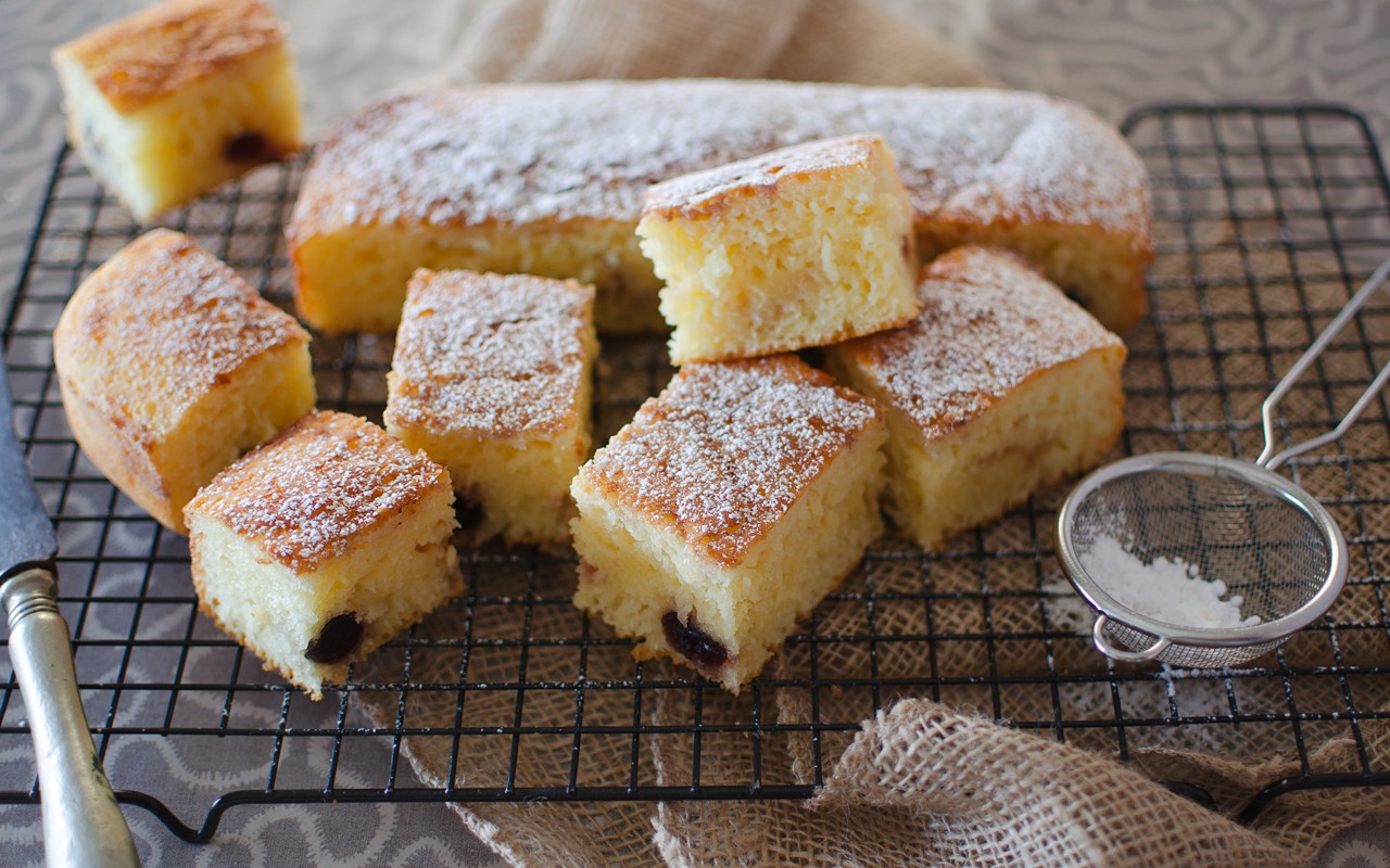 Torta yogurt e amarene
