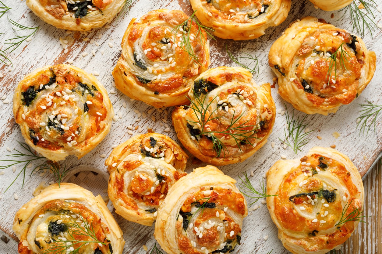Girelle al salmone