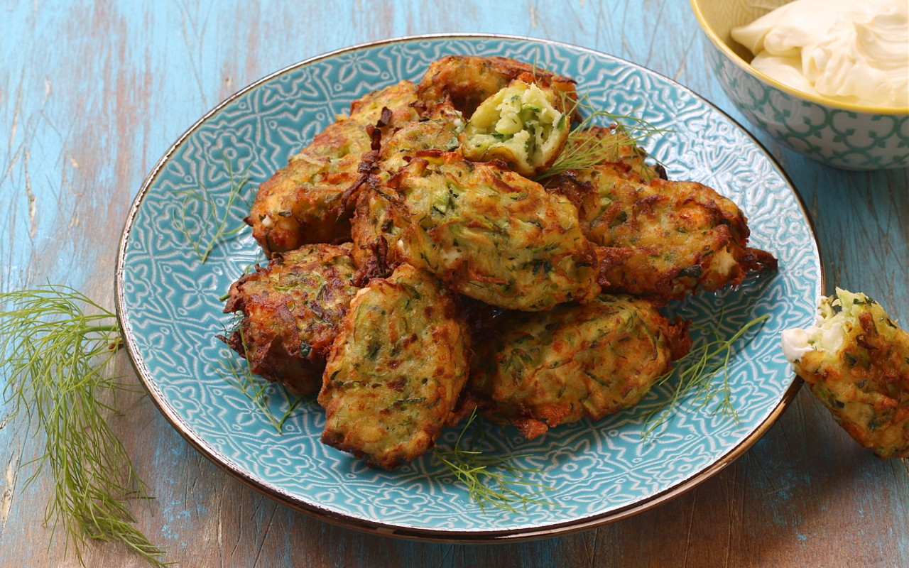 frittelle greche di zucchine ricette insolite