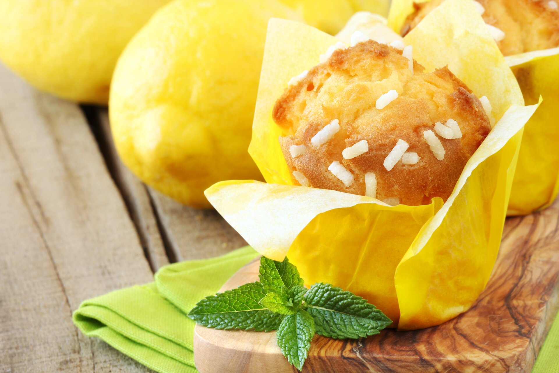 Muffin limone e yogurt