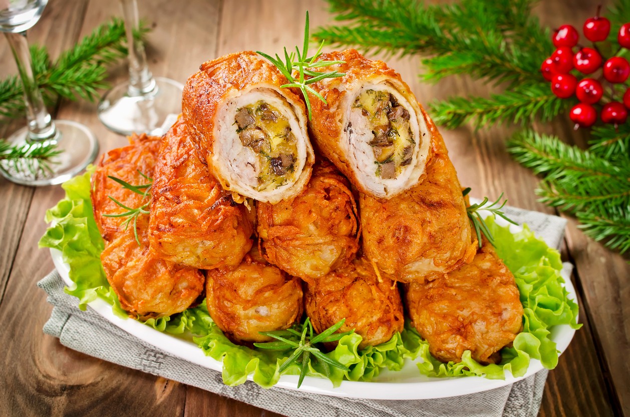 Cotolette ripiene di funghi