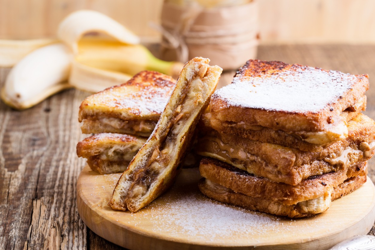 French toast alla banana